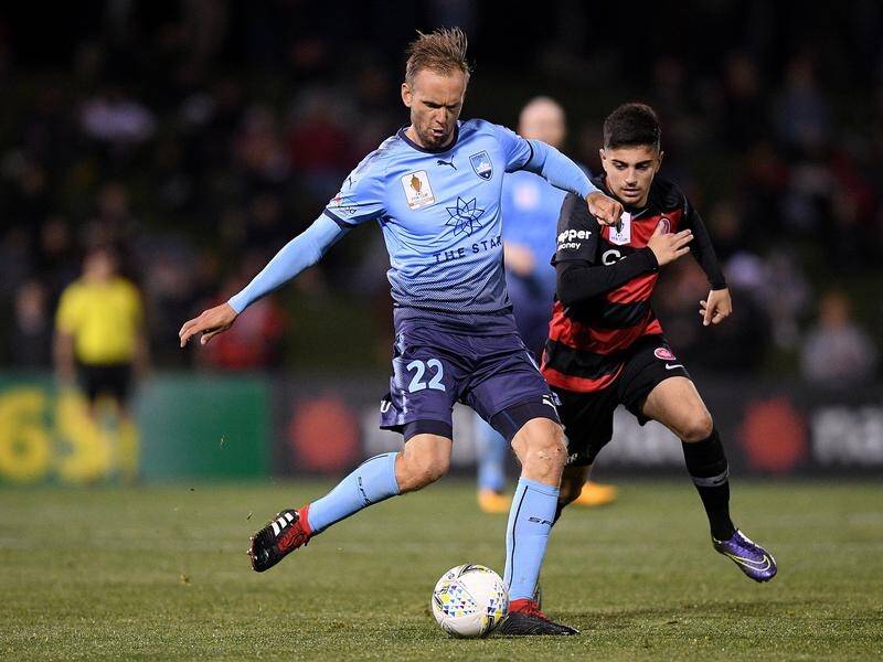 Siem de Jong scored one goal and set up another in Sydney's FFA Cup win over Western Sydney.