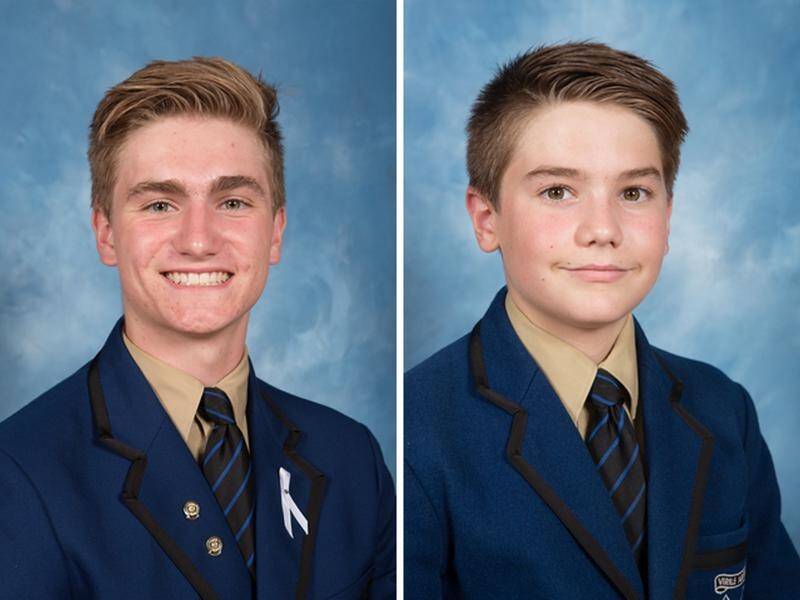 Sydney brothers Berend (L) and Matthew Hollander have died in the NZ volcano eruption.