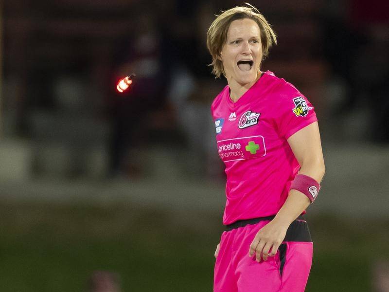 Sydney Sixers bowler Sarah Aley has six wickets in five WBBL games this season.