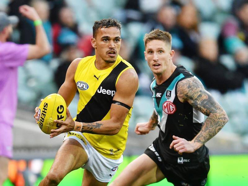 Sydney Stack is keen to put his troubles behind him and rebuild his AFL career at Richmond.