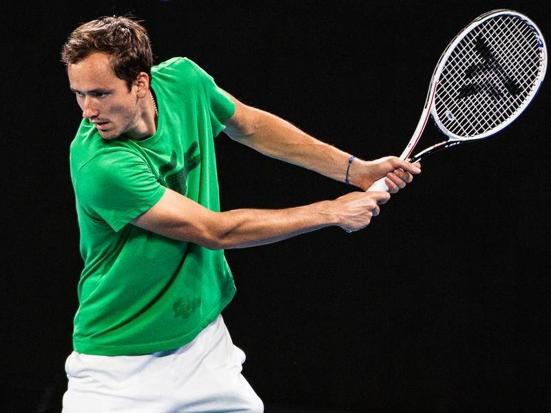 US Open champion Daniil Medvedev (pic) is a more confident player at the Australian Open this year.