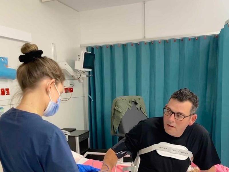 Victorian Premier Daniel Andrews has been discharged from hospital to begin rehabilitation.