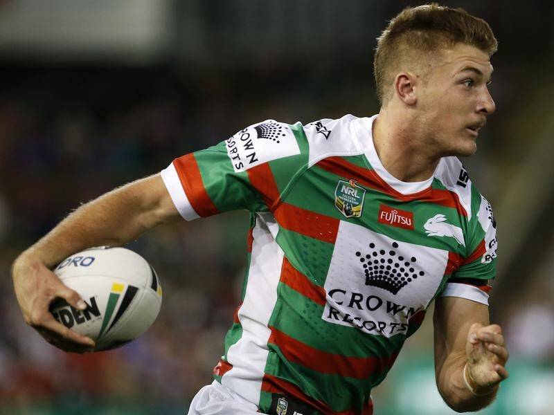 South Sydney's Campbell Graham has scored seven tries in 15 NRL games in 2018.