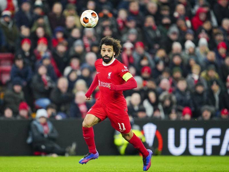 Liverpool's Mohamed Salah is in line to win the African player of the year award for the third time. (AP PHOTO)