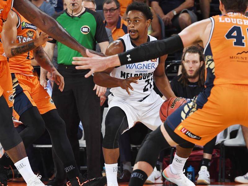 Casper Ware laid on 32 points as champions Melbourne defeated Cairns 98-85 in their NBL clash.
