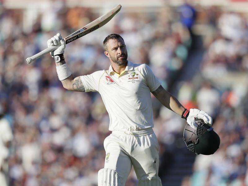 Matthew Wade has gone down fighting in the fifth Ashes Test, scoring a gutsy 117 at the Oval.