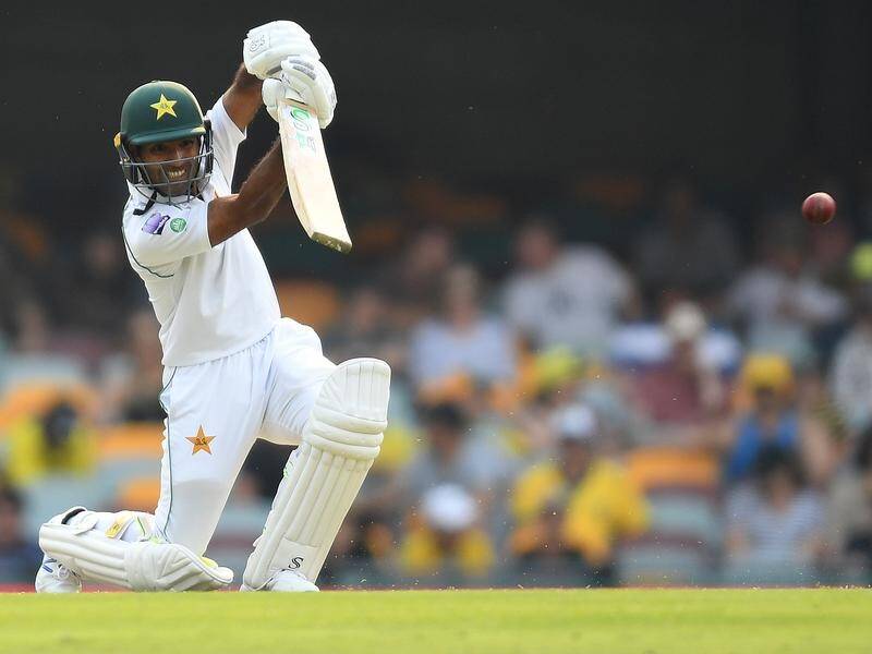 Pakistan batsman Asad Shafiq scored his 24th Test half-century at the Gabba.