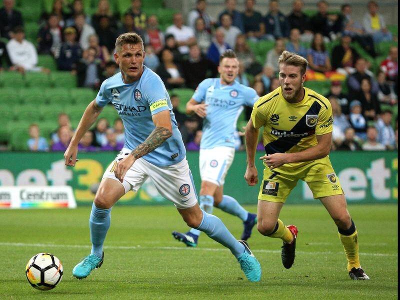 Michael Jakobsen has departed Melbourne City to join A-League rivals Adelaide United.