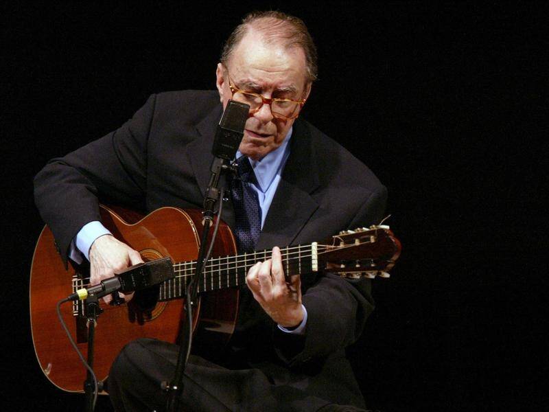 Singer and composer Joao Gilberto was considered one of the fathers of the bossa nova genre.