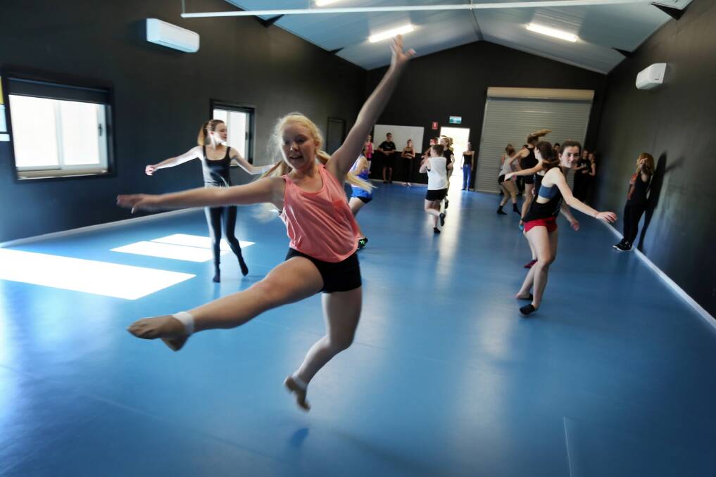 Taylor Hunter-Boyd, of Leeton, said the dance camp had shown her a whole new way of dancing. Picture: MATTHEW SMITHWICK