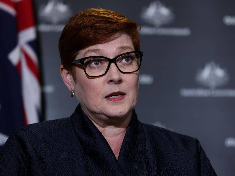 Marise Payne says any Russian use of chemical weapons in Ukraine would violate international law.
