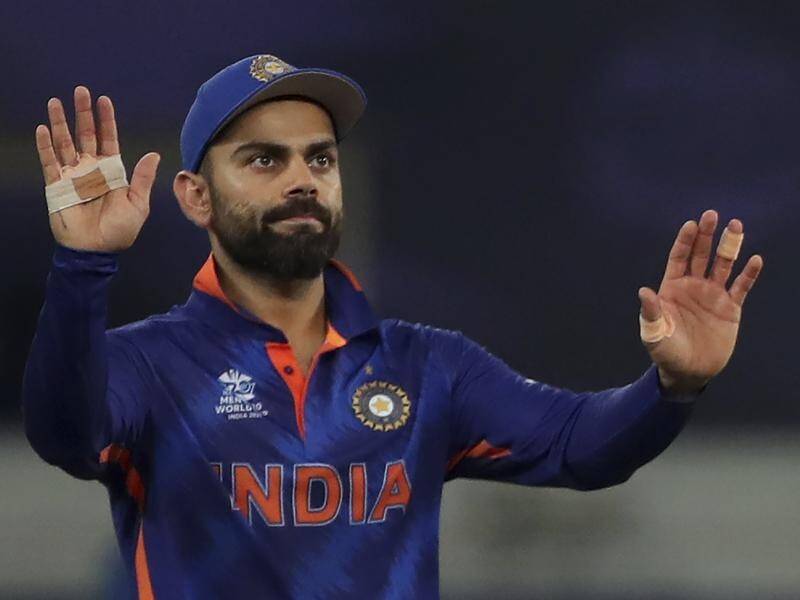 Virat Kohli is back in the Indian T20 squad for the Asia Cup, which starts in the UAE on August 27. (AP PHOTO)