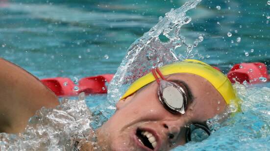 Elli Warren, 16, of Wangaratta, in the girls 15 and over 200-metre freestyle.
