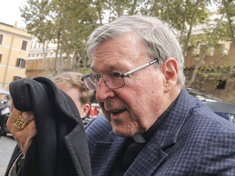 Cardinal George Pell is in Rome to clean out his Vatican apartment but intends to stay in Sydney.