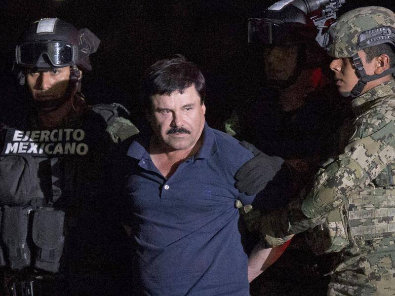 Joaquin "El Chapo" Guzman's power made it hard to punish corruption in Mexico, the president says.