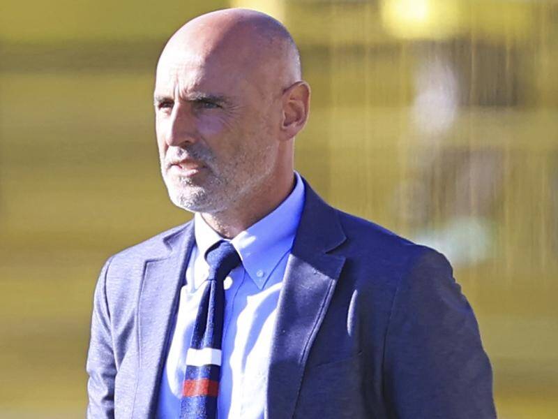 Kevin Muscat has announced he is quitting as coach of Yokohama F. Marinos at season's end in Japan. (AP PHOTO)