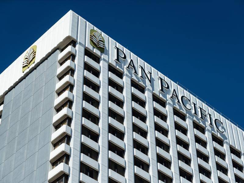 The maritime worker had been quarantining at at Perth's Pan Pacific Hotel.
