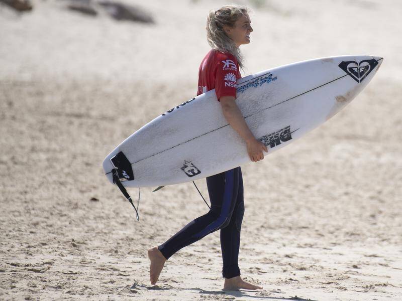 Bronte Macaulay faces an anxious wait for her semi after a lay day was called at Margaret River.