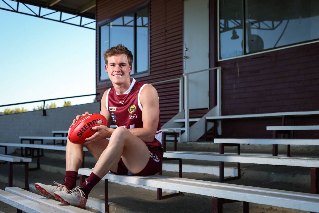 NEW ARRIVAL: Cody Szust has joined Wodonga from SANFL club Norwood and will look to make a big impact in his first Ovens and Murray season in 2021. Picture: JAMES WILTSHIRE