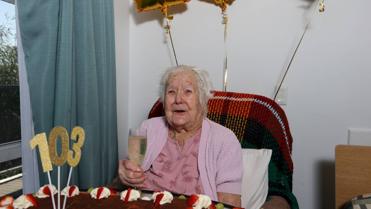Stay faithful and eat KFC advises 103-year-old Albury woman