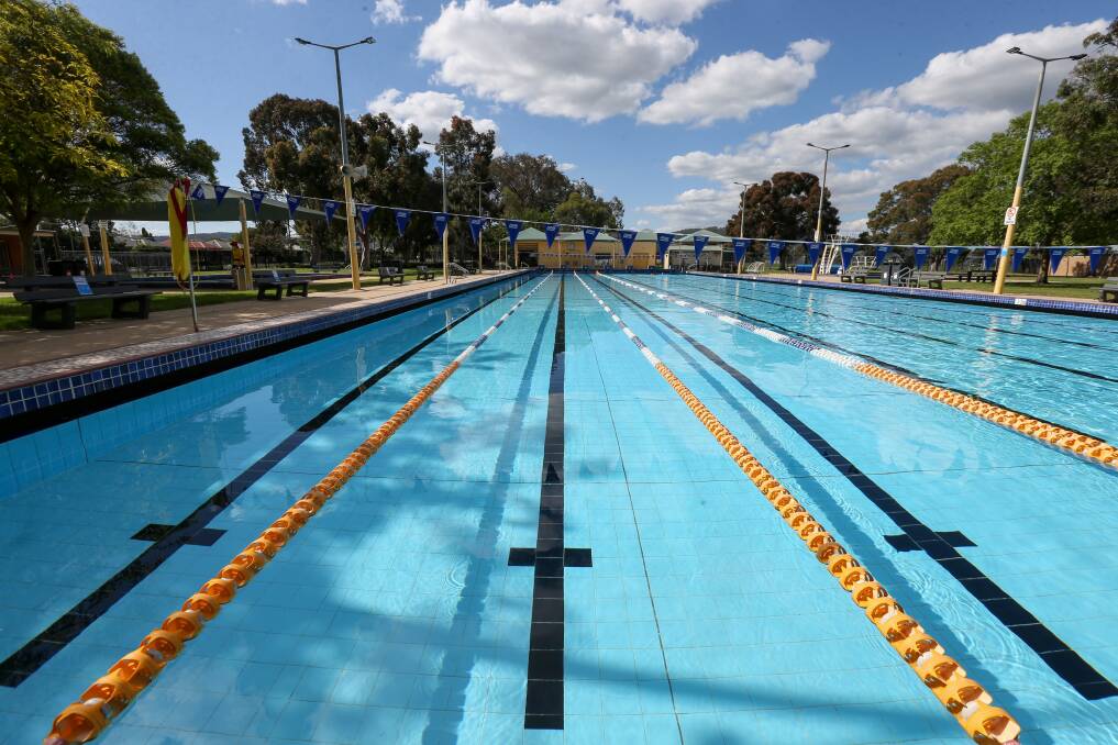 The seasonal opening of the Albury Swim Centre has been delayed. 