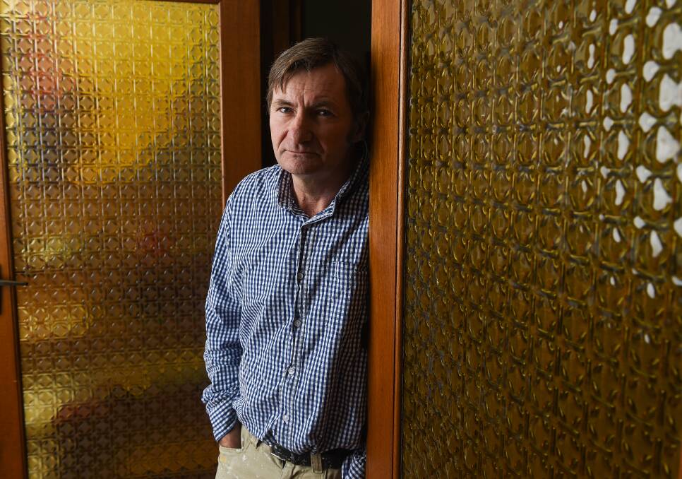 BATTLE: Peter Ridgeon, 55, has less than $4700 in superannuation after paying $20,000 in life insurance premiums over three years. Picture: MARK JESSER