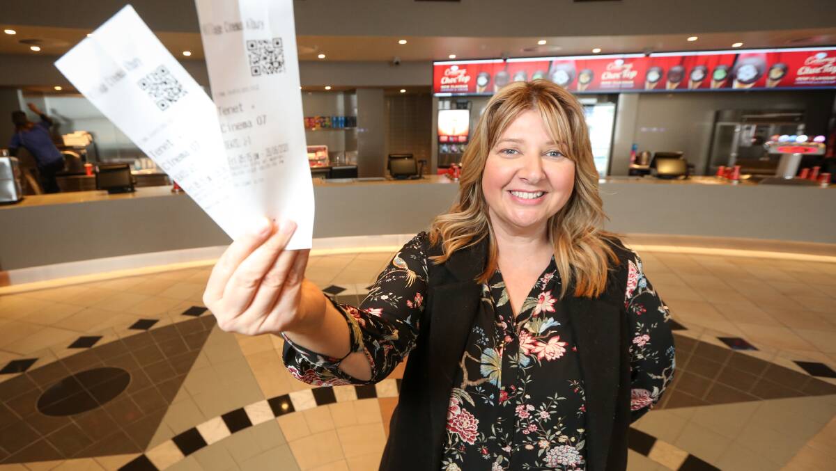 THEY'RE BACK: Regent Cinema's Albury-Wodonga re-opened on Thursday, manager Kelly Davis said they are excited to show off their renovations. Picture: JAMES WILTSHIRE
