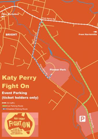 Parking, road closures and everything else you need to know for Katy Perry's show