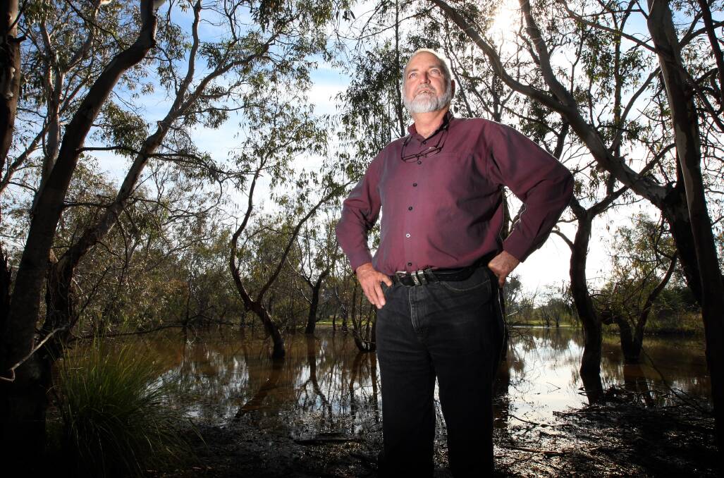 CONSIDER: Charles Sturt University director Max Finlayson said attention should be turned to new alternative ways to potentially conserve wetlands. 