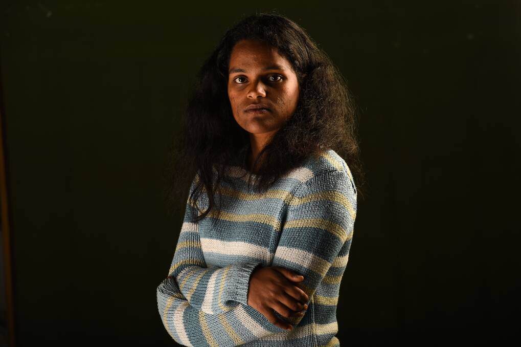 BRAVE: Greta teenager Seela Carrick is organising a series of small Black Lives Matter anti-racism vigils, having postponed an initial event due to COVID-19 gathering concerns. Picture: MARK JESSER