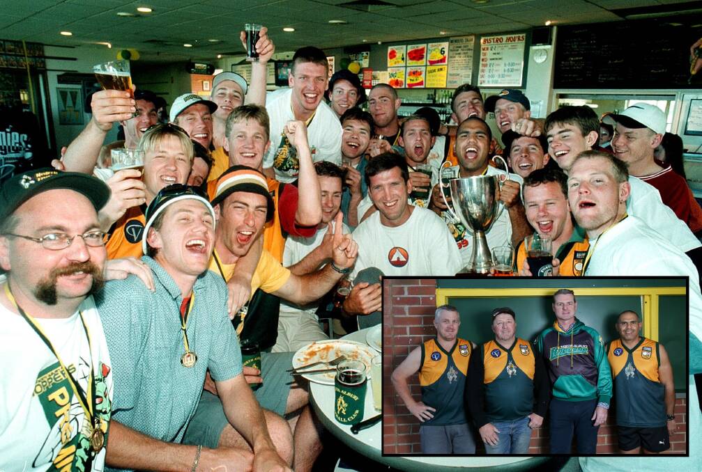 Hoppers to celebrate 1999 flag triumph over Albury