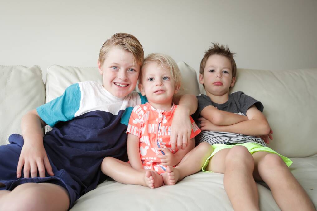 Heartbreaking start to life for three young brothers won't stop them