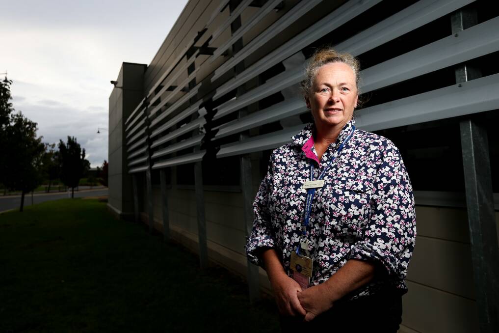 CONCERN: Albury Wodonga Health manager of early intervention and capacity building Renee Murtagh said the service has noticed people were not seeking support they normally would. Picture: JAMES WILTSHIRE