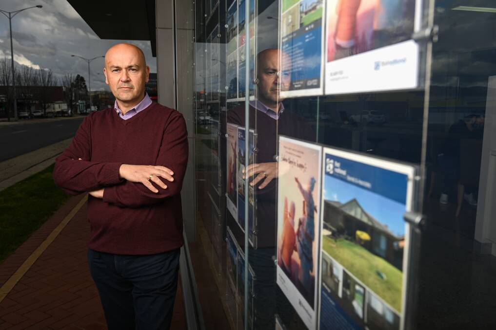 FRUSTRATING: William Bonnici of First National Real Estate Bonnici & Associates believes the border restrictions must change to allow people to move into their new homes. Picture: MARK JESSER