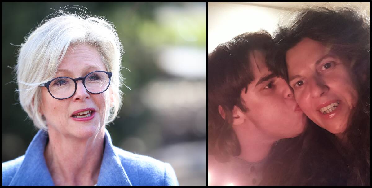 SUPPORT: Member for Indi Helen Haines (left) has made a submission into a review of the NDIS act on behalf of constituents like Taylor Harris-Gunn, 20, and mum Lee Harris (right).