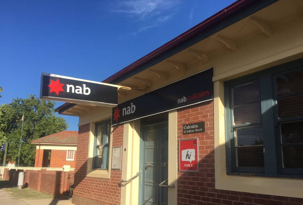 UNCONFIRMED: NAB is refusing to confirm if it will close its Culcairn branch, and six others. 