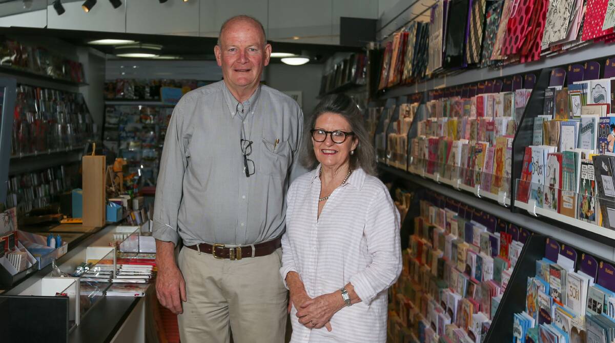 FRESH LOOK: Beckers Newsagency owners David and Andree Becker hope the new space will draw in more customers. Picture: TARA TREWHELLA