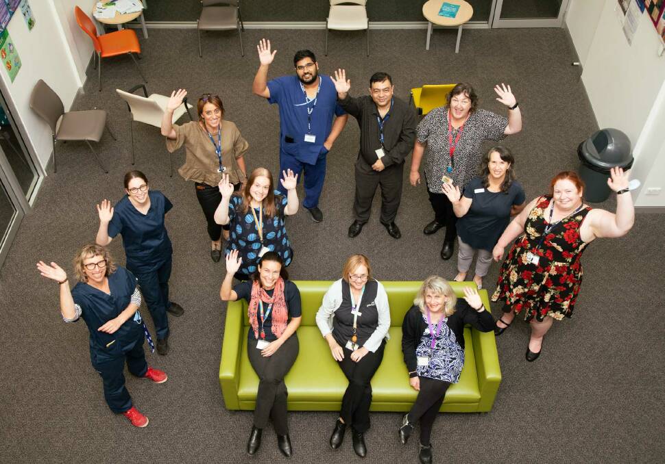 HONOUR: Staff from Wodonga's Gateway Health Medical Practice celebrate after being named the Australian Medical Practice of the year, by the Royal Australian College of General Practitioners. Picture: SUPPLIED 