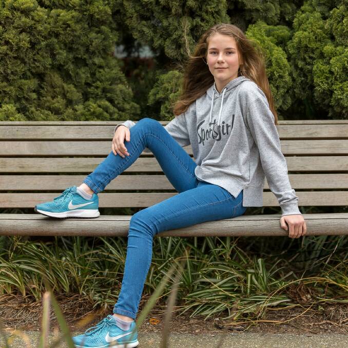 BIG WIN: Isabelle Little was crowned the Victorian Junior Miss Fashion Week and is headed to the national competition. Picture: SUPPLIED