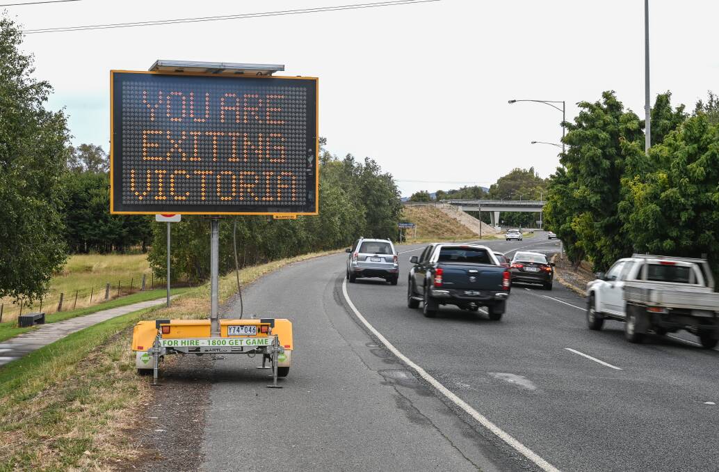 OPEN ROAD: Regional Victorians can once again travel to Tasmania, South Australia and the Australian Capital Territory after the respective governments lifted border restrictions. Picture: MARK JESSER 