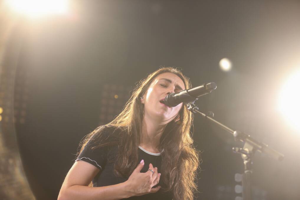 HUGE GIG: Amy Shark performed two shows at The Cube in Wodonga.