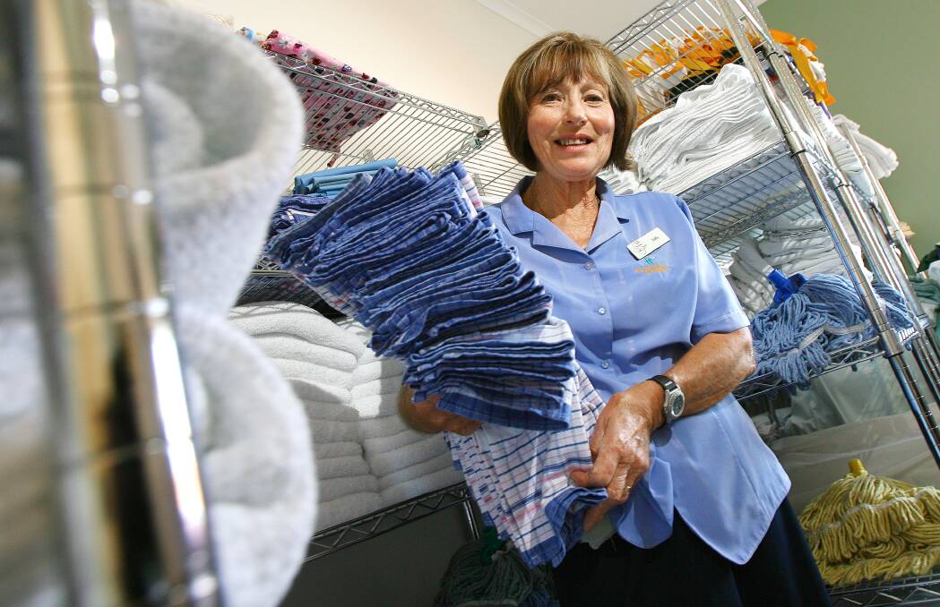 DEDICATED EMPLOYEE: When Sally Jones celebrated 50 years at the hospital in 2010, she was the longest-standing employee of Albury-Wodonga Health.