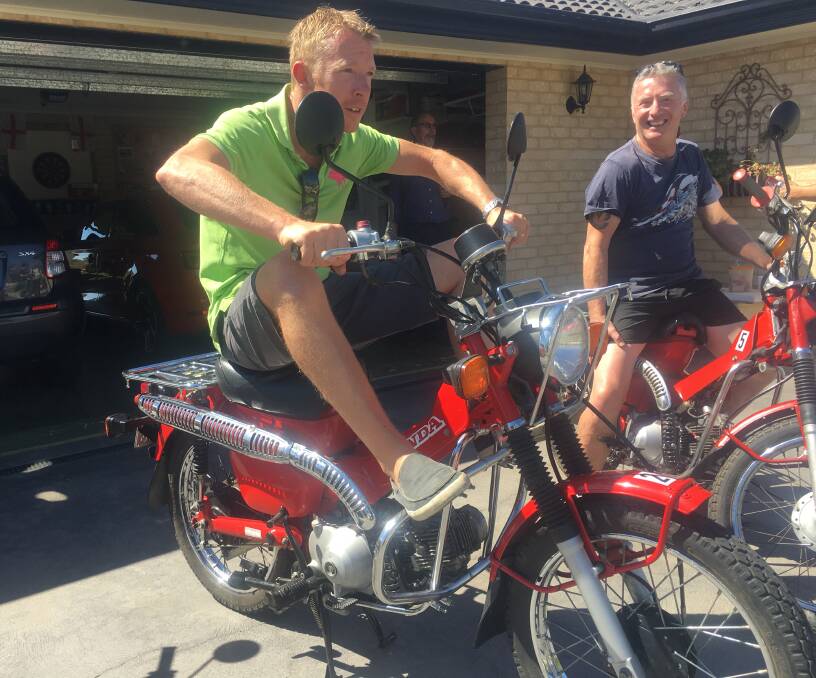 Great postie bike adventure will deliver money for cancer centre
