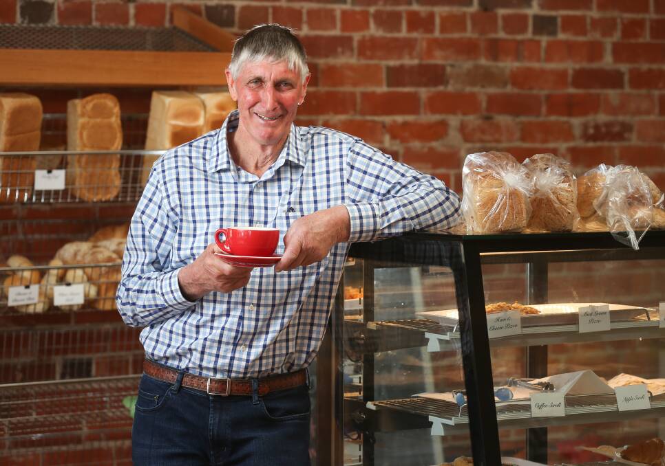WELCOME: Co-owners and managers of Henty Bakery Graham Scholz. Picture: KYLIE ESLER 
