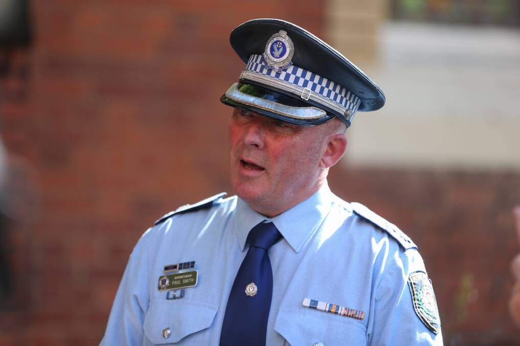 NOT OK: Superintendent Paul Smith. Police have been called to a number of incidents since the mandate came into effect. Picture: TARA TREWHELLA 