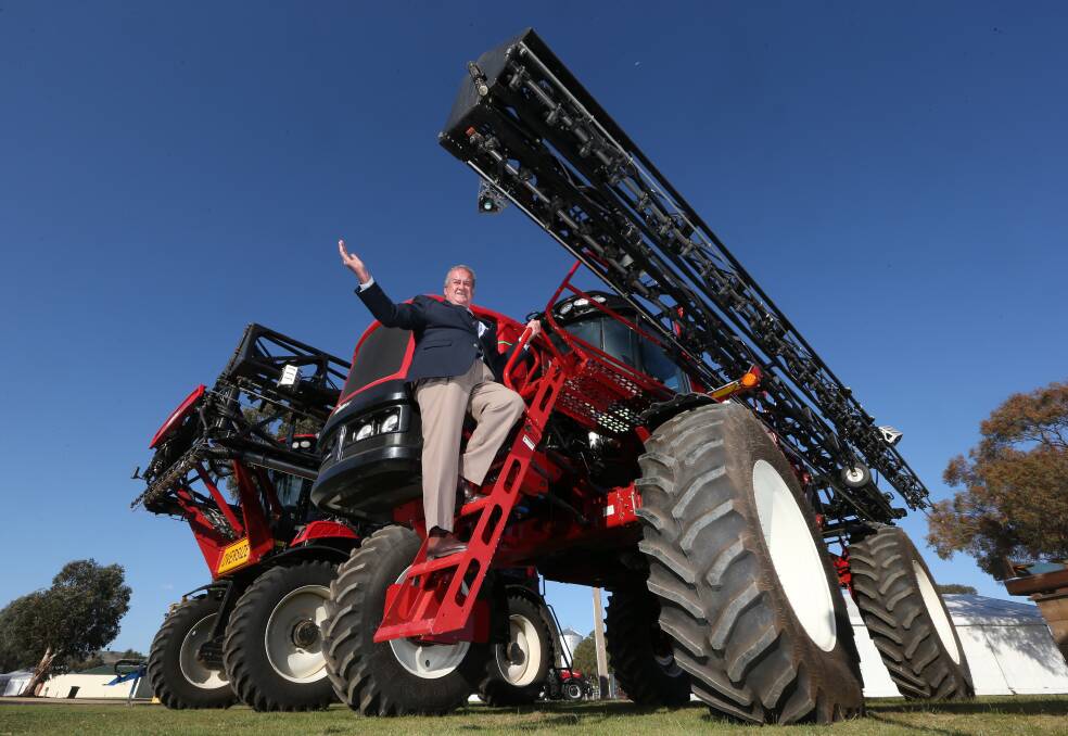 COUNTDOWN: Chairman of the Henty Machinery Field Days committee Ross Edwards. Picture: KYLIE ESLER