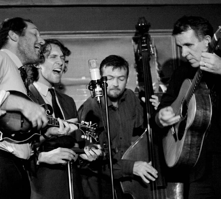 Brisbane bluegrass band The Company, headlining the 2014 Kelly Country Pick Bluegrass, Old Timey and Cajun Music Festival at Beechworth, Friday, August 15 to Sunday, August 19.