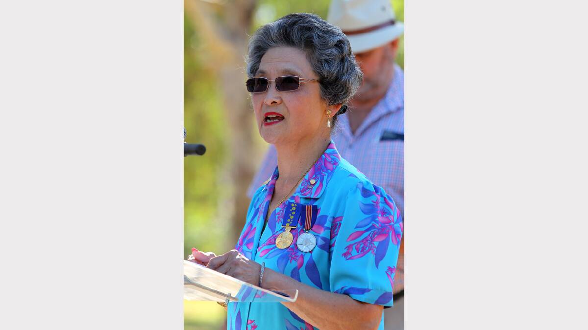 Wodonga. Australia Day celebrations. Australia Day Ambassador Marion Lau.