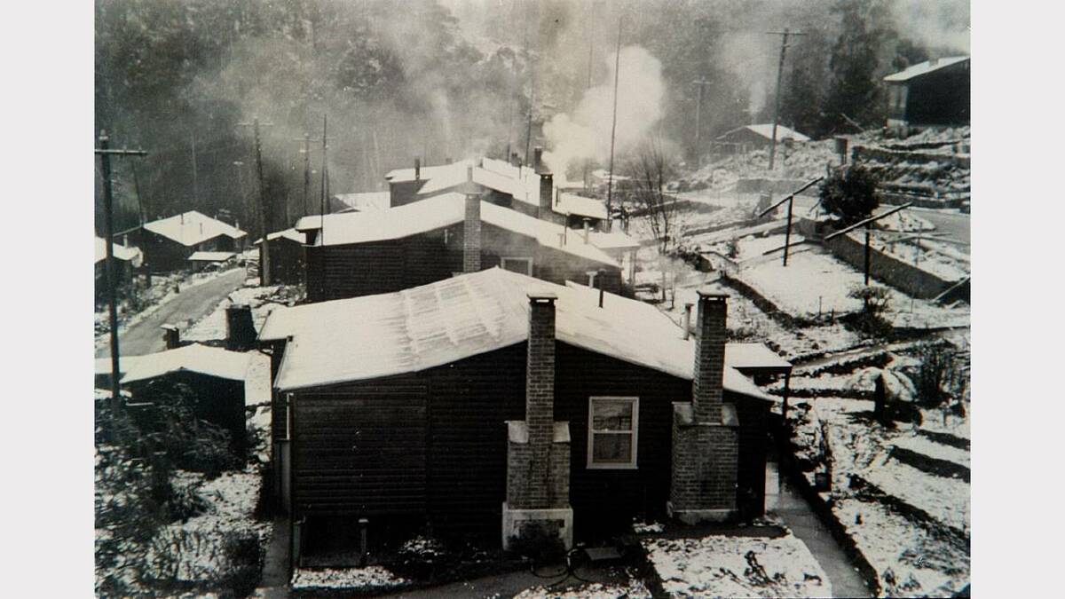 Undated copy pic of Lower  Bogong Village.