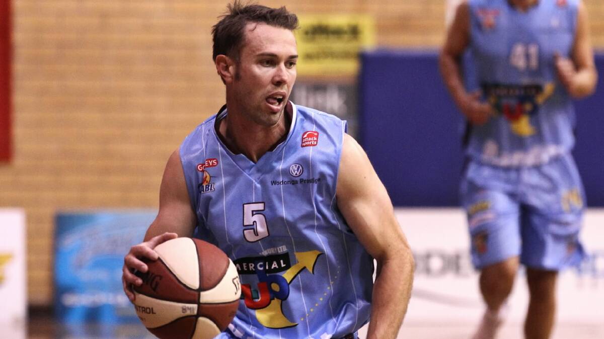 Veteran Nick Payne had 21 points against the Geelong Supercats on Friday night.
